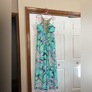 Lilly Pulitzer high tide Long Dress